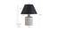 Garlen Table Lamp (Black Shade Colour, Cotton Shade Material, White - Distressed Finish) by Urban Ladder - Design 1 Dimension - 769684