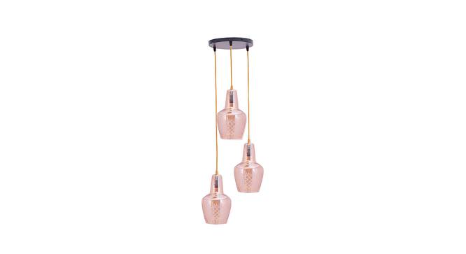 Alita Pendant Cluster (Amber) by Urban Ladder - Front View Design 1 - 769713