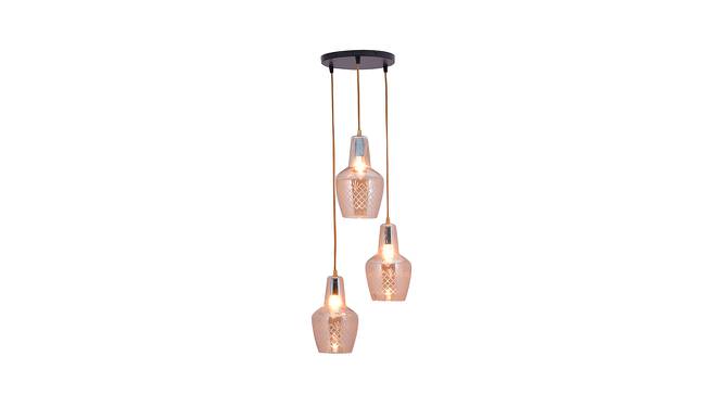 Alita Pendant Cluster (Amber) by Urban Ladder - Design 1 Side View - 769723