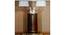 Axel Floor Lamp (Brass, Cotton Shade Material, Off White Shade Colour) by Urban Ladder - Ground View Design 1 - 769728