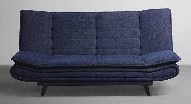 Smith 3 Seater Manual Sofa cum Bed in Blue (Ink Blue) by Urban Ladder - Design 1 - 