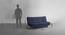 Smith 3 Seater Manual Sofa cum Bed in Blue (Ink Blue) by Urban Ladder - Close View Design 1 - 