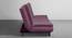 Smith 3 Seater Manual Sofa cum Bed in Purple (Sangria Purple) by Urban Ladder - Cross View Design 1 - 