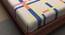 Tetris - 144TC King Size Cotton Bedsheet with 2 Pillow Covers (108x108 Crème) (King Size, Creme) by Urban Ladder - Ground View Design 1 - 770042