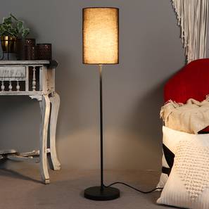 Floor Lamps In Chennai Design Montgomery Black Cotton Shade Floor Lamp (Black)