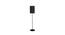 Montgomery Black Cotton Shade Floor Lamp (Black) by Urban Ladder - Front View Design 1 - 770224