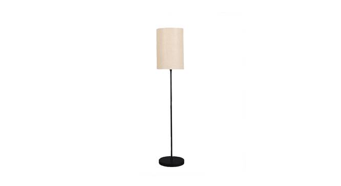 Sabin Beige Jute Shade Floor Lamp (Beige) by Urban Ladder - Front View Design 1 - 770225