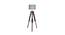 Reynard Black Cotton Shade Floor Lamp (Blue) by Urban Ladder - Design 1 Side View - 770240