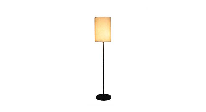 Sabin Beige Jute Shade Floor Lamp (Beige) by Urban Ladder - Design 1 Side View - 770245