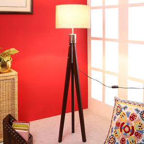 pristine interiors Serena Beige Jute Shade Floor Lamp-picture-17