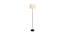 Orleans Beige Jute Shade Floor Lamp (White) by Urban Ladder - Front View Design 1 - 770306