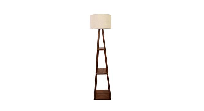 Theoren Beige Jute Shade Floor Lamp (Beige) by Urban Ladder - Front View Design 1 - 770321