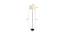 Orleans Beige Jute Shade Floor Lamp (White) by Urban Ladder - Design 1 Dimension - 770365