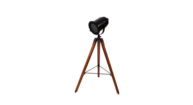 Martin Black Metal Shade Floor Lamp (Black) by Urban Ladder - Front View Design 1 - 770417