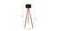 Thor Black Cotton Shade Floor Lamp (Black) by Urban Ladder - Design 1 Dimension - 770482