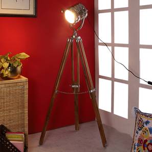 pristine interiors Isaac Nickle Metal Shade Floor Lamp-picture-22