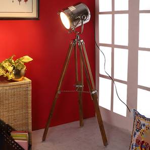 Leo Nickle Metal Shade Floor Lamp-image-32