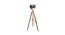 Leo Nickle Metal Shade Floor Lamp (Brown) by Urban Ladder - Front View Design 1 - 770516