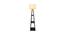 Snyder White Cotton Shade Floor Lamp (White) by Urban Ladder - Design 1 Side View - 770522