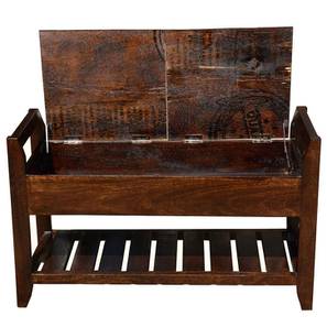 Parker Solid Wood Bench in Provincial Teak Brown Finish-image-35