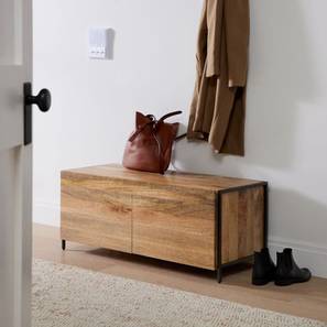 Cayman Solid Wood Bench in Natural Natural Finish-image-34