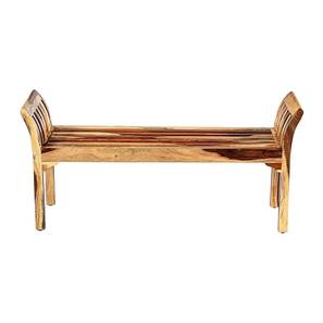 Heron Solid Wood Bench in Natural Natural Finish-image-32