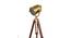 George Gold Metal Shade Floor Lamp (Gold) by Urban Ladder - Ground View Design 1 - 770576