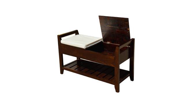 parker Benches (Brown, PROVINCIAL TEAK Finish) by Urban Ladder - Front View Design 1 - 770577