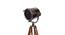 Leo Nickle Metal Shade Floor Lamp (Brown) by Urban Ladder - Ground View Design 1 - 770585