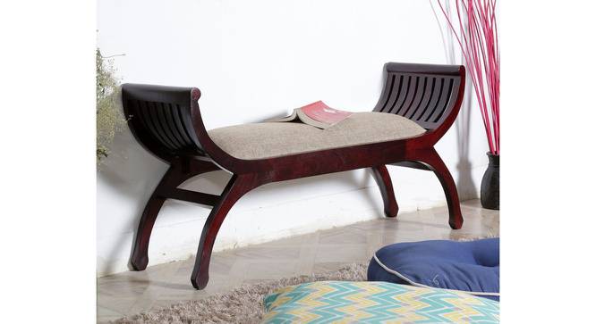 lenoire Benches (Walnut Finish, Brown) by Urban Ladder - Front View Design 1 - 770591