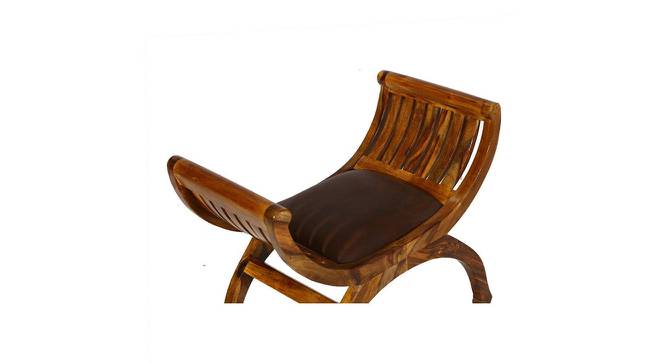 lhasa Benches (Brown, PROVINCIAL TEAK Finish) by Urban Ladder - Front View Design 1 - 770593