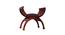 zeile Benches (Brown, Honey Oak Finish) by Urban Ladder - Front View Design 1 - 770601