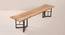 austen Benches (Natural Finish, Natural) by Urban Ladder - Front View Design 1 - 770603