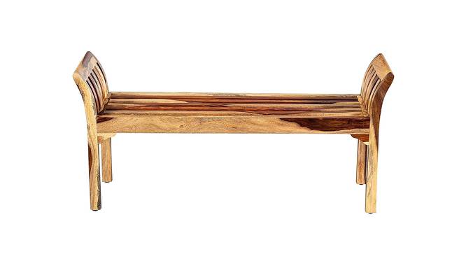 heron Benches (Natural Finish, Natural) by Urban Ladder - Design 1 Side View - 770624