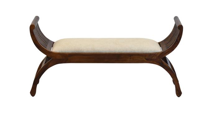 vanalen Benches (Brown, PROVINCIAL TEAK Finish) by Urban Ladder - Design 1 Side View - 770641