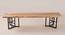 austen Benches (Natural Finish, Natural) by Urban Ladder - Design 1 Side View - 770648