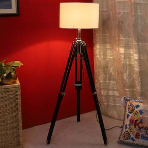 Franklin White Cotton Shade Floor Lamp-image-36