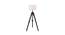 Franklin White Cotton Shade Floor Lamp (White) by Urban Ladder - Front View Design 1 - 770672