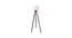 Xander White Cotton Shade Floor Lamp (White) by Urban Ladder - Front View Design 1 - 770679