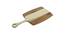 Natural Wooden Two Tone Effect Long and Strong Chopping Board (Beige) by Urban Ladder - Front View Design 1 - 770833