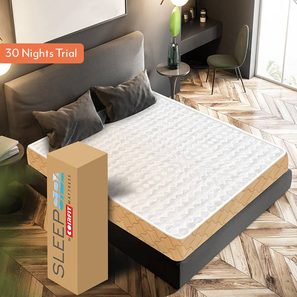 Orthopaedic Mattress Design Premium Orthopedic Cooling Gel Memory Foam Mattress - Queen Size (Beige, Queen Mattress Type, 78 x 60 in (Standard) Mattress Size, 6 in Mattress Thickness (in Inches))