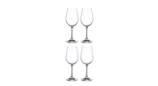 Bar Red/White Wine Glass Set, 350ml, Set of 4 (Transperant, Set Of 4 Set) by Urban Ladder - Front View Design 1 - 771773
