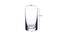 Tall Barline Water/Juice/Cocktail/Mocktail Glass Set - Set of 6 (Transperant, Set of 6 Set) by Urban Ladder - Design 1 Dimension - 771850