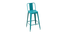 Scout Metal Bar Chair in Glossy Finish-blue (Blue Finish) by Urban Ladder - Cross View Design 1 - 