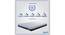 Hempseed Memory Orthopedic Natural Oil Certified Soft Luxury Bed Mattress - Double Size (6 in Mattress Thickness (in Inches), 78 x 48 in (Standard) Mattress Size, Double Mattress Type) by Urban Ladder - Front View Design 1 - 773355