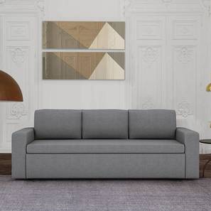 Sofa Cum Bed Design Morris 3 Seater Pull Out Sofa cum Bed In Grey Colour