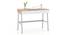 Terry Study Table (Golden Oak Finish) by Urban Ladder - Side View - 