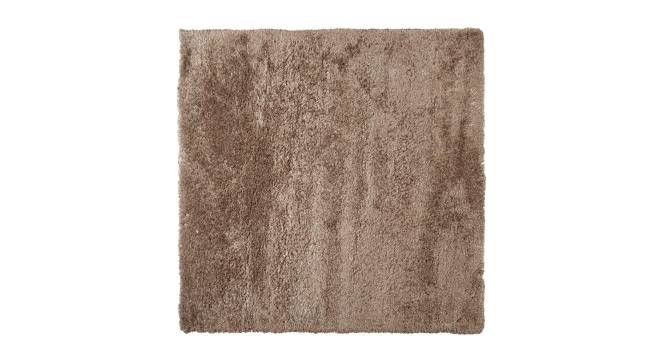 Echo Rectangle carpet (Beige, Grey, Light Brown, Silver, White) (Light Brown, 3 x 2 Feet Carpet Size) by Urban Ladder - Front View Design 1 - 777717