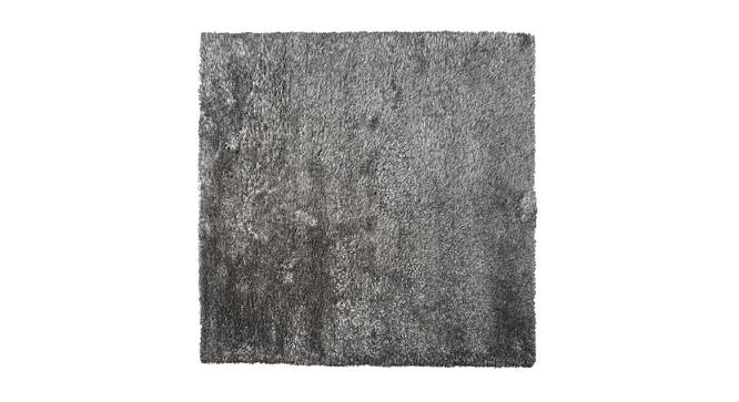 Echo Rectangle carpet (Beige, Grey, Light Brown, Silver, White) (Silver, 3 x 2 Feet Carpet Size) by Urban Ladder - Front View Design 1 - 777734