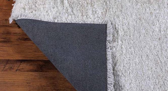 Echo Rectangle carpet (Beige, Grey, Light Brown, Silver, White) (White, 3 x 2 Feet Carpet Size) by Urban Ladder - Cross View Design 1 - 777972